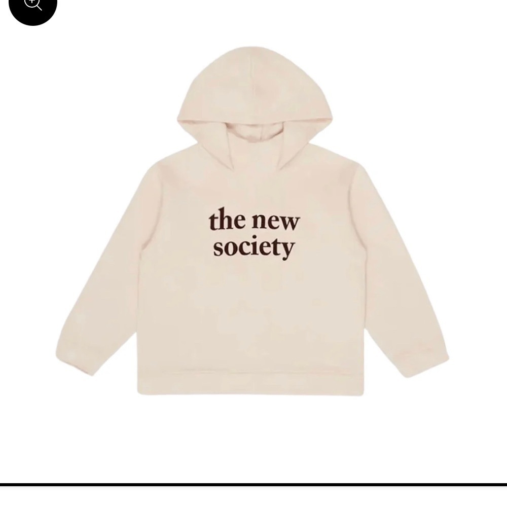 The New Society Kids Cream Hoodie